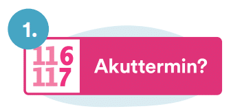 1 | zoum.de | 116117 Akuttermin buchen